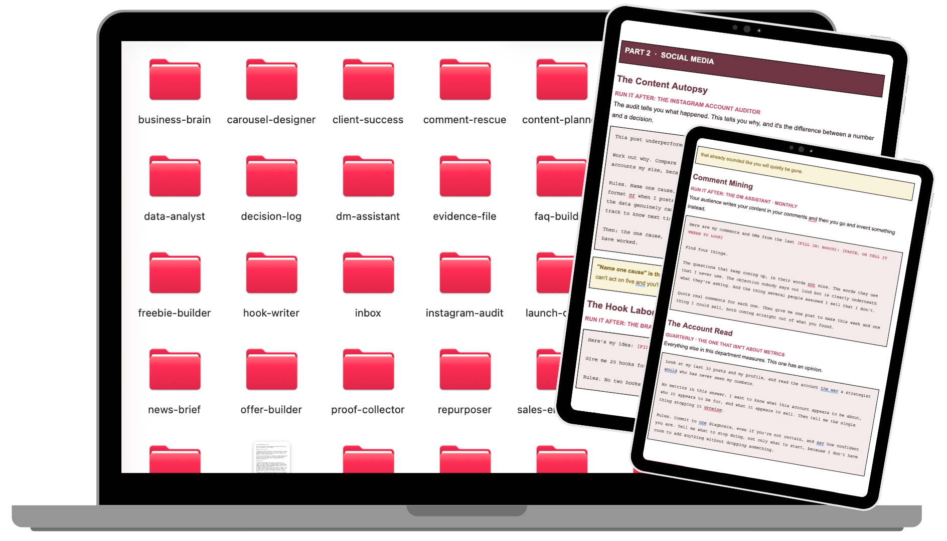 The Employee Files mockup